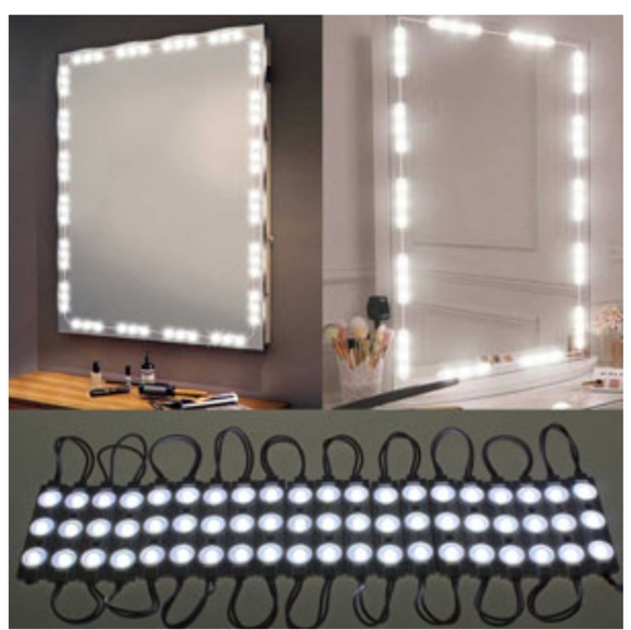Led Vanity Mirror Lights, Hollywood Style Vanity Make Up Light, 10ft Ultra Brigh - Picture 6 of 10